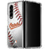 MLB Baltimore Orioles Game Ball Galaxy Z Fold4 5G Clear Case