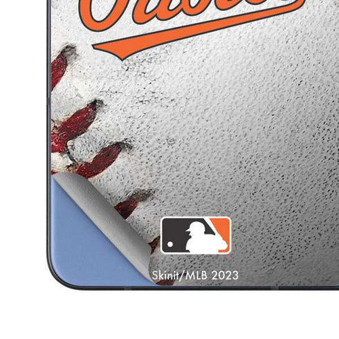 MLB Baltimore Orioles Game Ball Galaxy Z Fold5 5G Skin