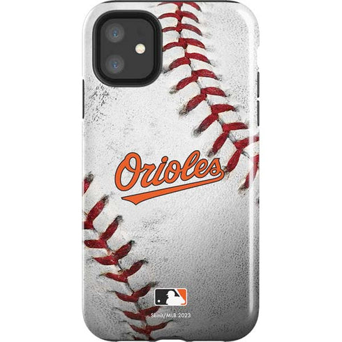 MLB Baltimore Orioles Game Ball iPhone 11 Impact Case