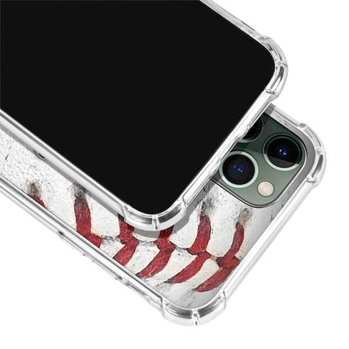 MLB Baltimore Orioles Game Ball iPhone 11 Pro Max Clear Case