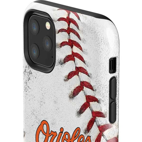 MLB Baltimore Orioles Game Ball iPhone 11 Pro Max Impact Case