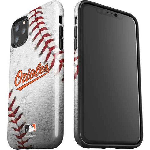 MLB Baltimore Orioles Game Ball iPhone 11 Pro Max Impact Case
