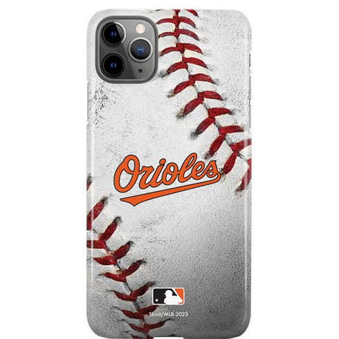 MLB Baltimore Orioles Game Ball iPhone 11 Pro Max Lite Case