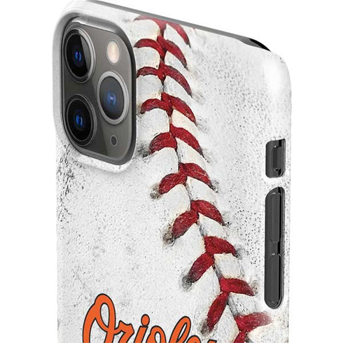 MLB Baltimore Orioles Game Ball iPhone 11 Pro Max Lite Case