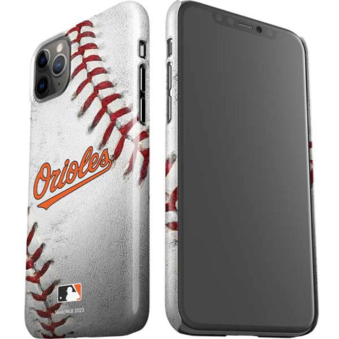 MLB Baltimore Orioles Game Ball iPhone 11 Pro Max Lite Case