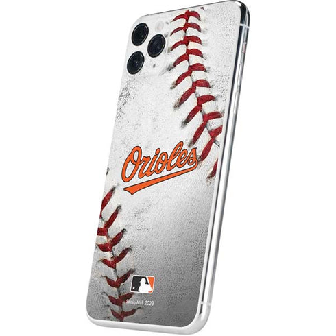 MLB Baltimore Orioles Game Ball iPhone 11 Pro Max Skin