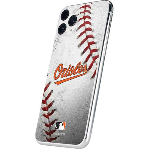 MLB Baltimore Orioles Game Ball iPhone 11 Pro Skin