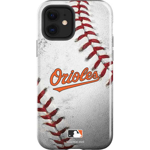 MLB Baltimore Orioles Game Ball iPhone 12 Impact Case