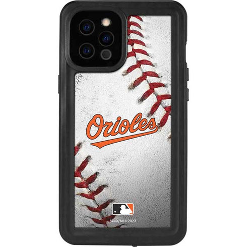 MLB Baltimore Orioles Game Ball iPhone 12 Pro Max Waterproof Case