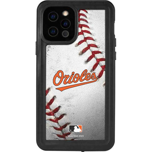 MLB Baltimore Orioles Game Ball iPhone 12 Pro Waterproof Case