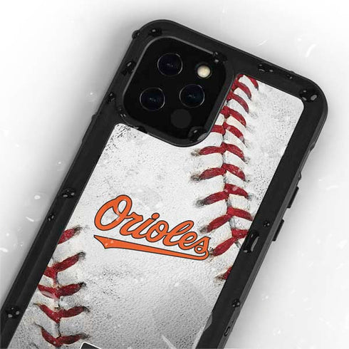 MLB Baltimore Orioles Game Ball iPhone 12 Pro Waterproof Case