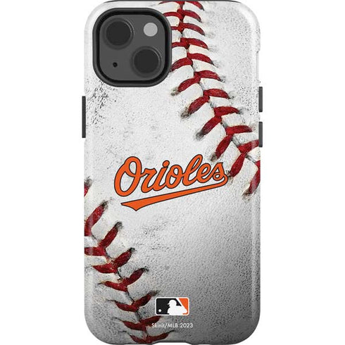 MLB Baltimore Orioles Game Ball iPhone 15 Impact Case