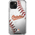 MLB Baltimore Orioles Game Ball iPhone 15 Plus Clear Case