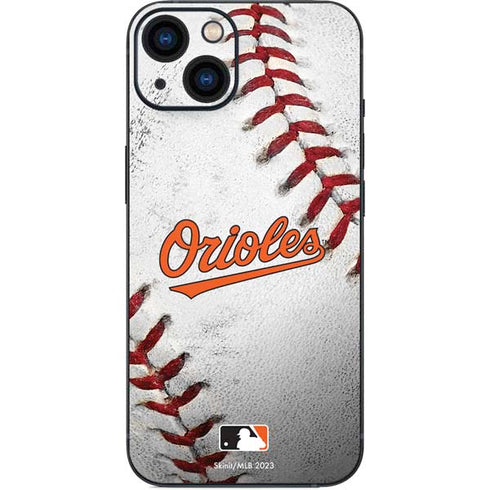 MLB Baltimore Orioles Game Ball iPhone 15 Plus Skin