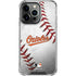 MLB Baltimore Orioles Game Ball iPhone 15 Pro Clear Case