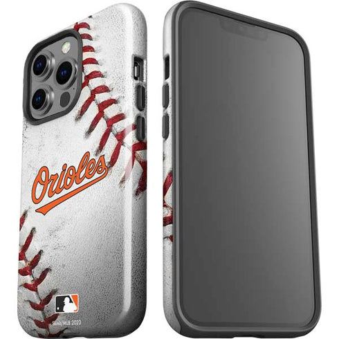 MLB Baltimore Orioles Game Ball iPhone 15 Pro Impact Case