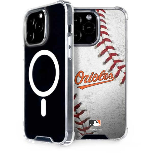 MLB Baltimore Orioles Game Ball iPhone 15 Pro Max MagSafe Case