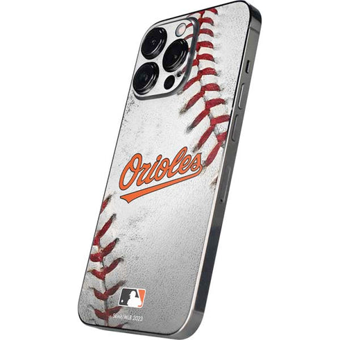MLB Baltimore Orioles Game Ball iPhone 14 Pro Skin