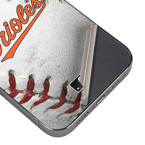 MLB Baltimore Orioles Game Ball iPhone 14 Pro Skin
