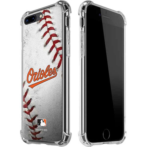 MLB Baltimore Orioles Game Ball iPhone 7/8 Plus Clear Case