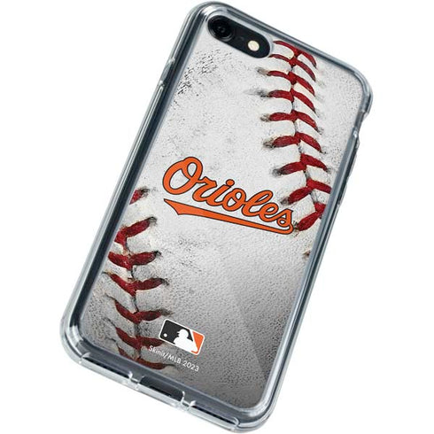 MLB Baltimore Orioles Game Ball iPhone SE (2nd & 3rd Gen) Clear Case