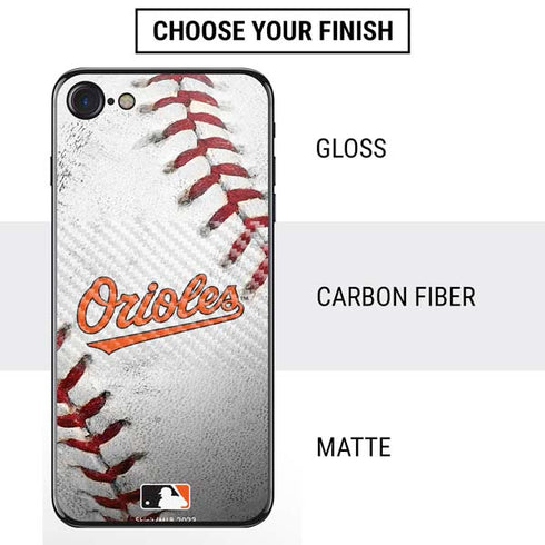MLB Baltimore Orioles Game Ball iPhone SE (2nd & 3rd Gen) Skin