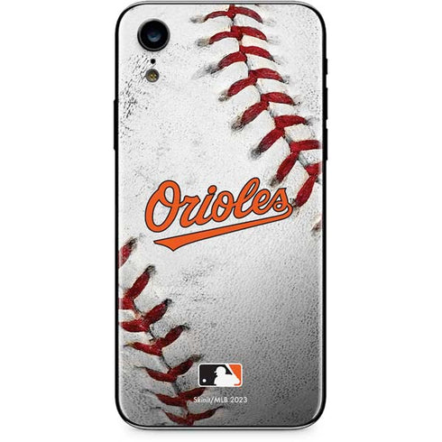 MLB Baltimore Orioles Game Ball iPhone XR Skin