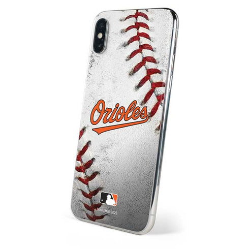 MLB Baltimore Orioles Game Ball iPhone XS Skin