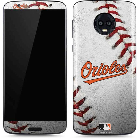 MLB Baltimore Orioles Game Ball Moto G6 Skin