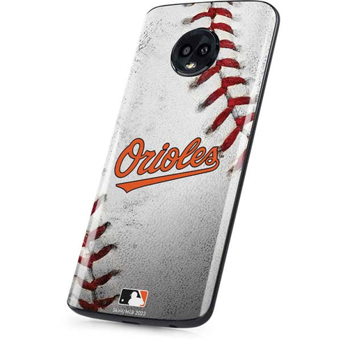 MLB Baltimore Orioles Game Ball Moto G6 Skin