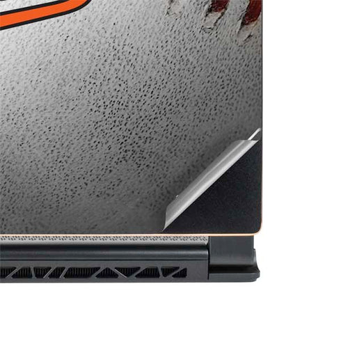 MLB Baltimore Orioles Game Ball MSI GS65 Stealth Laptop Skin