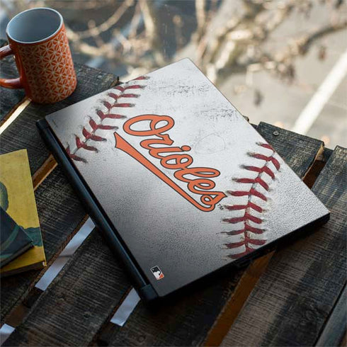 MLB Baltimore Orioles Game Ball MSI GS65 Stealth Laptop Skin