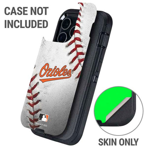 MLB Baltimore Orioles Game Ball Otterbox Defender iPhone Skin