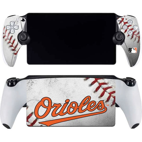 MLB Baltimore Orioles Game Ball PlayStation Portal Remote Player Skin