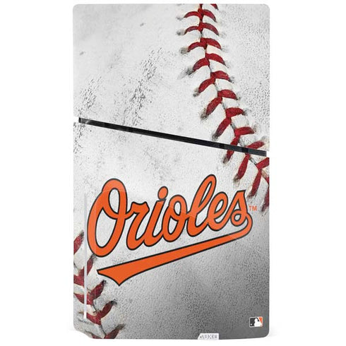 MLB Baltimore Orioles Game Ball PS5 Slim Disk Console Skin