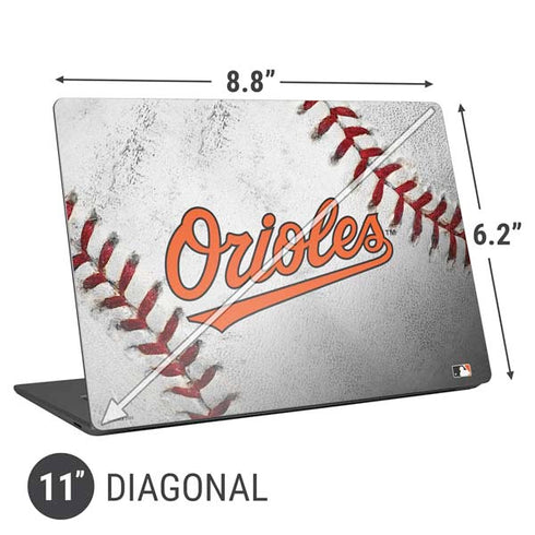 MLB Baltimore Orioles Game Ball Universal Laptop 11in (8.8 x 6.2in) Skin