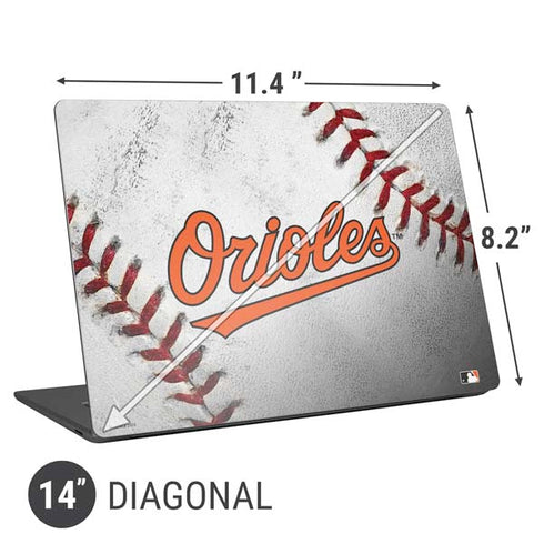 MLB Baltimore Orioles Game Ball Universal Laptop 14in (11.4 x 8.2in) Skin