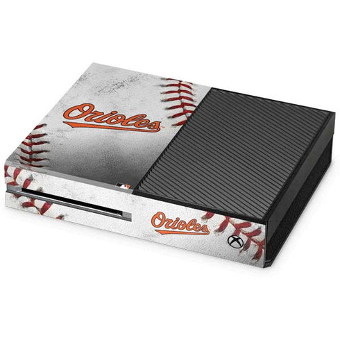 MLB Baltimore Orioles Game Ball Xbox One Console Skin