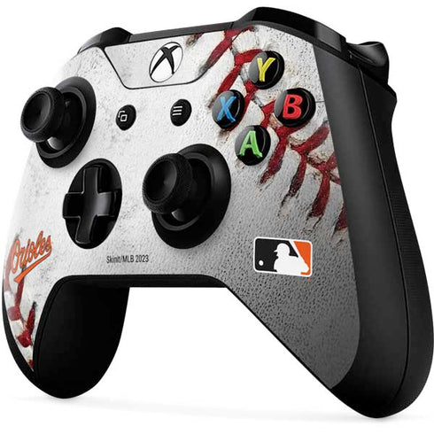 MLB Baltimore Orioles Game Ball Xbox One X Controller Skin