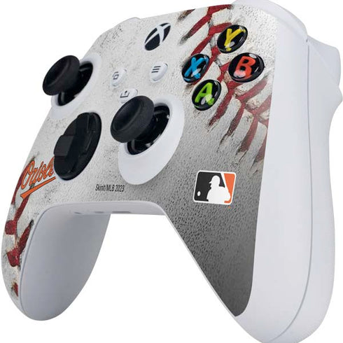 MLB Baltimore Orioles Game Ball Xbox Series S Controller Skin