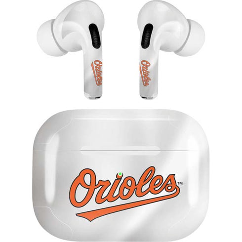 MLB Baltimore Orioles Home Jersey AirPods Pro 2nd Gen Skin