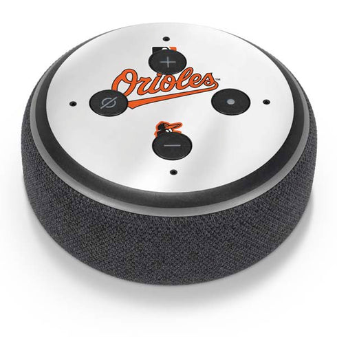 MLB Baltimore Orioles Home Jersey Amazon Echo Dot Skin