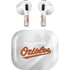 MLB Baltimore Orioles Home Jersey Apple AirPods (3rd Gen 2021) Skin