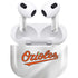 MLB Baltimore Orioles Home Jersey Apple AirPods (3rd Gen 2021) Skin