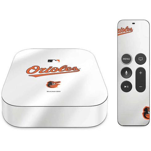 MLB Baltimore Orioles Home Jersey Apple TV Skin