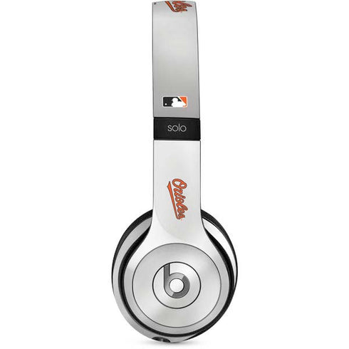 MLB Baltimore Orioles Home Jersey Beats Solo 2 Wired Skin