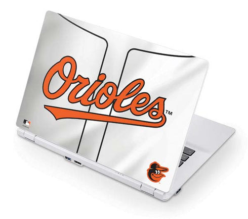 MLB Baltimore Orioles Home Jersey Acer Chromebook Skin