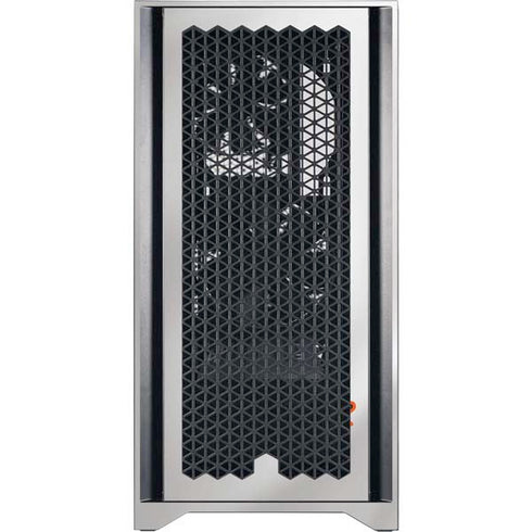 MLB Baltimore Orioles Home Jersey Corsair 4000D Tempered Glass Mid-Tower ATX Case Skin