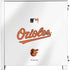 MLB Baltimore Orioles Home Jersey Corsair 4000D Tempered Glass Mid-Tower ATX Case Skin