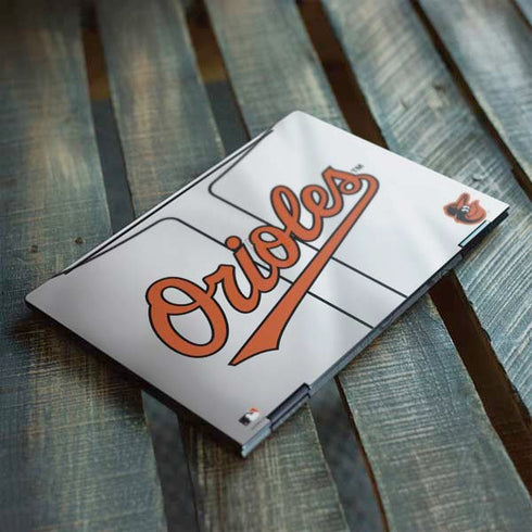 MLB Baltimore Orioles Home Jersey HP Envy Skin